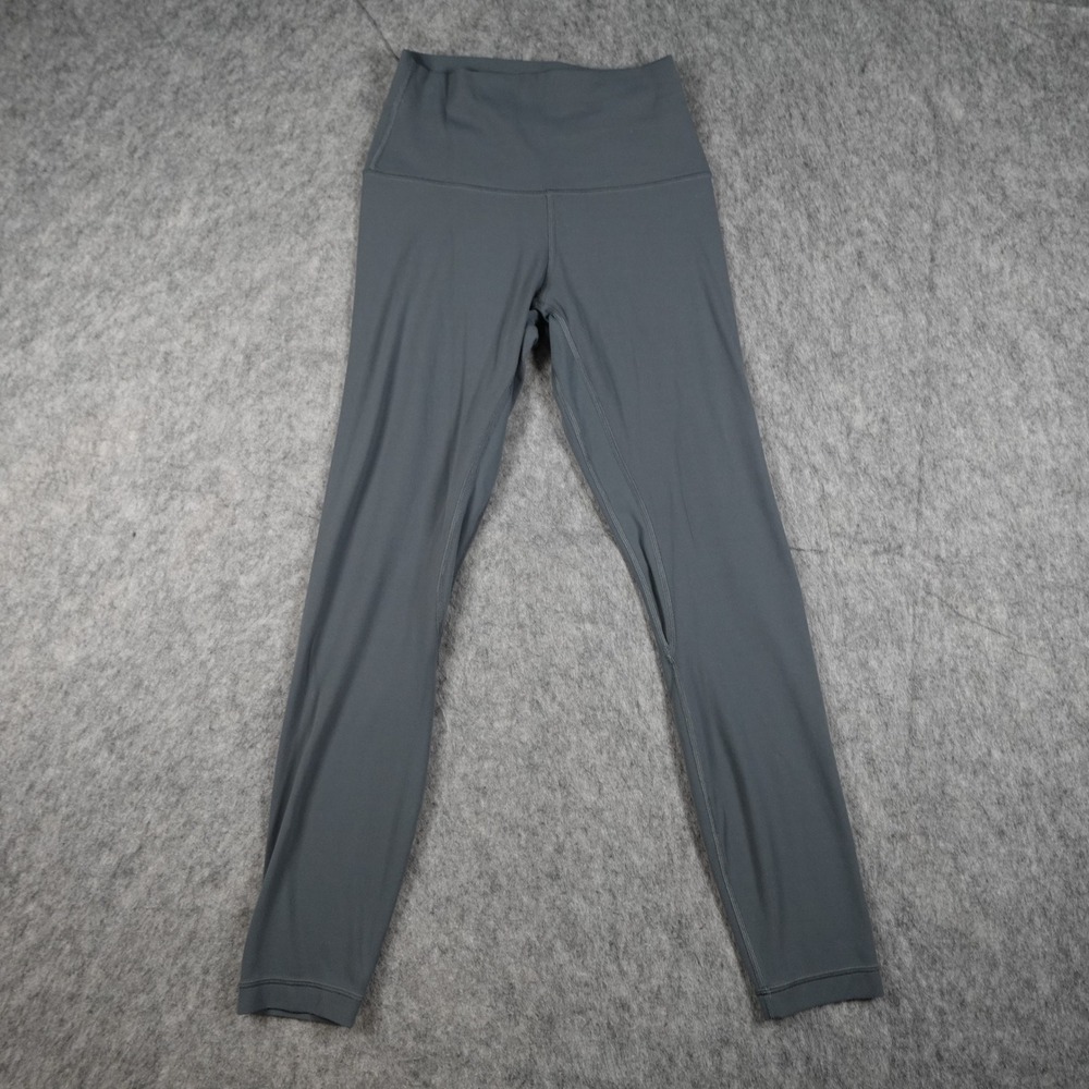 Lululemon Leggings Women 4 Gray Align High Rise 25" Pant Yoga Run Athletic Gym